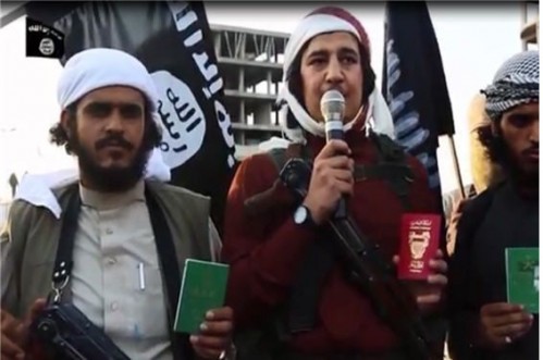 - Bahraini ISIS member rips up his passport and threatens his country�s rulers